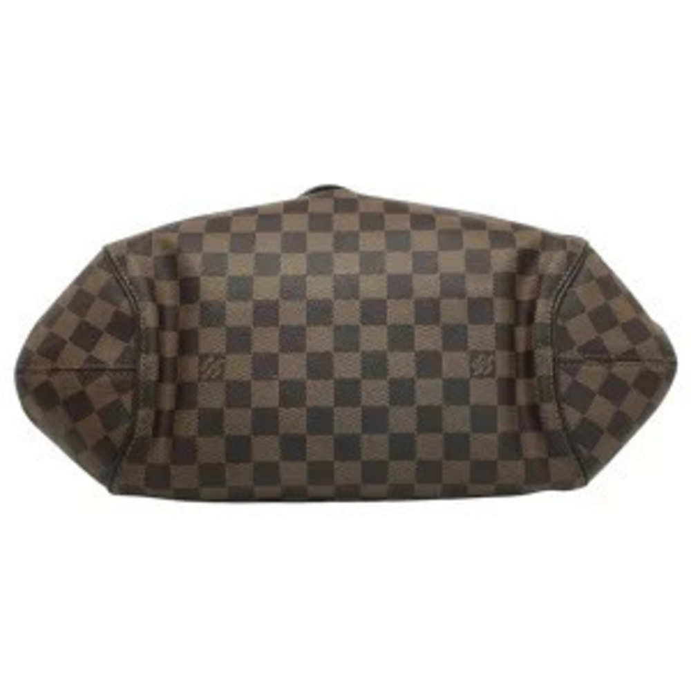 LOUIS VUITTON Sistina Shoulder Bag Damier Ebene Brown